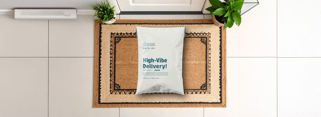 Opening an Elevate & Enlighten frequency-infused apparel package